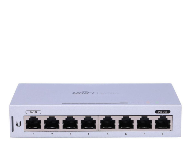 Ubiquiti 8p UniFi US-8 (8x100/1000Mbit) 1xPoE (5 szt.) - 438121 - zdjęcie 2